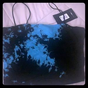 Kiki tie dye crop top